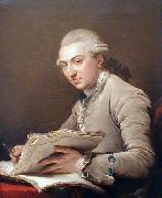 Francois-Andre Vincent Portrait of Pierre Rousseau (1751-1829), French architect Spain oil painting artist